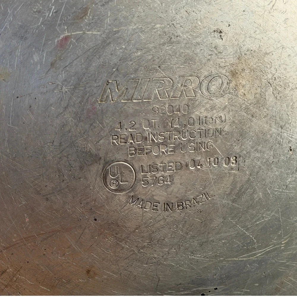 Mirro aluminum pressure